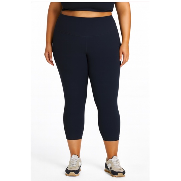 LULULEMON Wunder Under High-Rise Tight 25” Full-On Luxtreme True Navy Size 16 - Picture 1 of 10